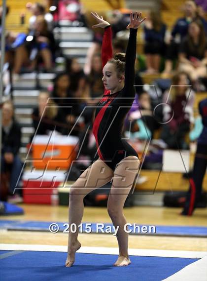 Thumbnail 3 in CHSAA 5A Gymnastics Championships (Day 1 Second Half) photogallery.