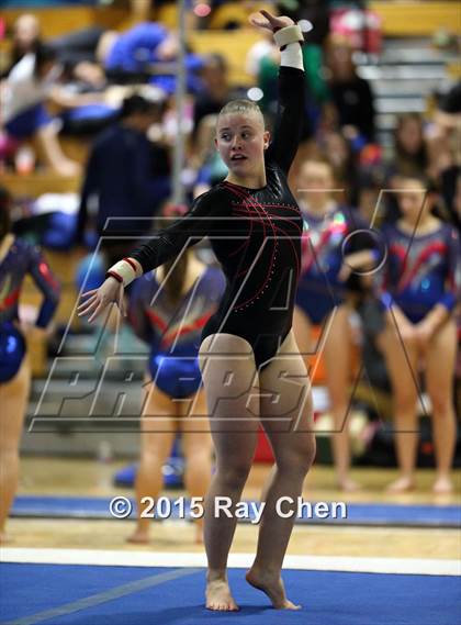 Thumbnail 3 in CHSAA 5A Gymnastics Championships (Day 1 Second Half) photogallery.
