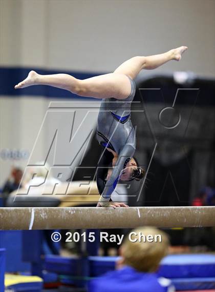 Thumbnail 1 in CHSAA 5A Gymnastics Championships (Day 1 Second Half) photogallery.