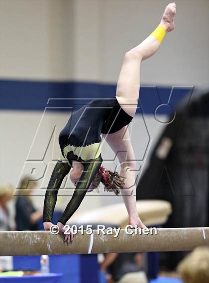 Thumbnail 1 in CHSAA 5A Gymnastics Championships (Day 1 Second Half) photogallery.