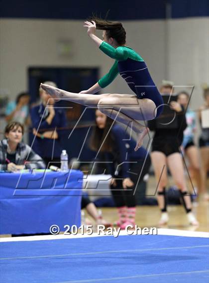 Thumbnail 1 in CHSAA 5A Gymnastics Championships (Day 1 Second Half) photogallery.