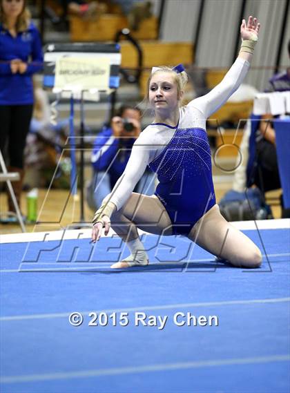 Thumbnail 2 in CHSAA 5A Gymnastics Championships (Day 1 Second Half) photogallery.