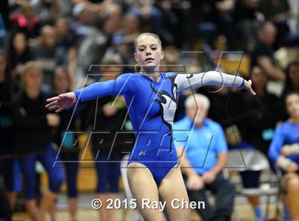 Thumbnail 1 in CHSAA 5A Gymnastics Championships (Day 1 Second Half) photogallery.