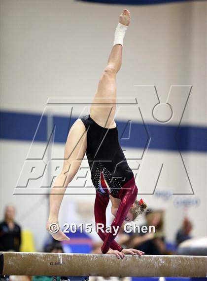 Thumbnail 1 in CHSAA 5A Gymnastics Championships (Day 1 Second Half) photogallery.