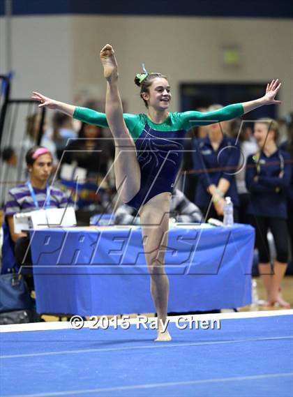 Thumbnail 1 in CHSAA 5A Gymnastics Championships (Day 1 Second Half) photogallery.