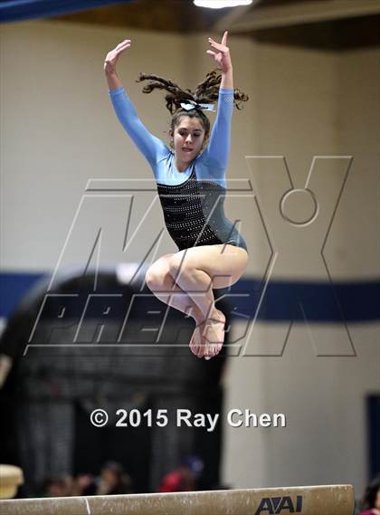 Thumbnail 2 in CHSAA 5A Gymnastics Championships (Day 1 Second Half) photogallery.