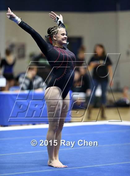 Thumbnail 2 in CHSAA 5A Gymnastics Championships (Day 1 Second Half) photogallery.