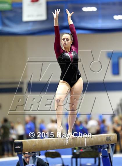 Thumbnail 2 in CHSAA 5A Gymnastics Championships (Day 1 Second Half) photogallery.