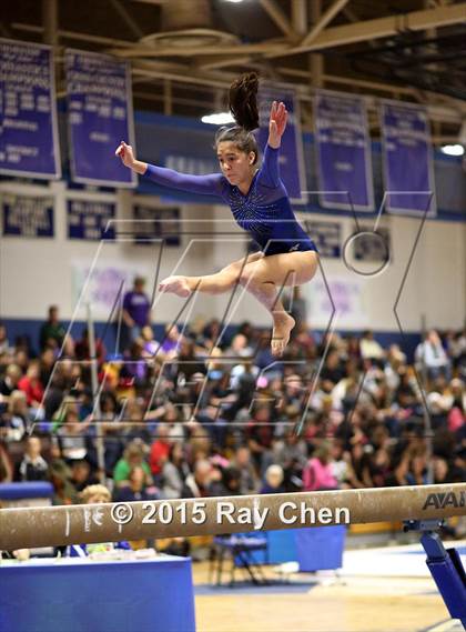 Thumbnail 3 in CHSAA 5A Gymnastics Championships (Day 1 Second Half) photogallery.