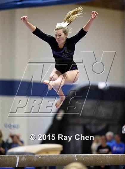 Thumbnail 1 in CHSAA 5A Gymnastics Championships (Day 1 Second Half) photogallery.