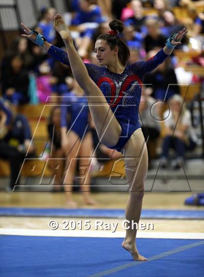 Thumbnail 2 in CHSAA 5A Gymnastics Championships (Day 1 Second Half) photogallery.