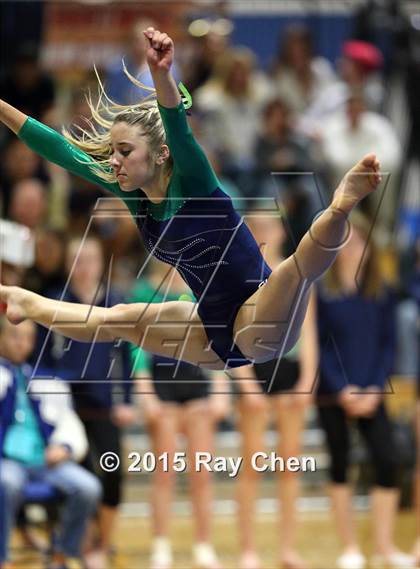 Thumbnail 3 in CHSAA 5A Gymnastics Championships (Day 1 Second Half) photogallery.