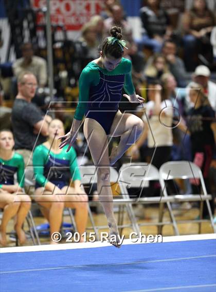 Thumbnail 2 in CHSAA 5A Gymnastics Championships (Day 1 Second Half) photogallery.