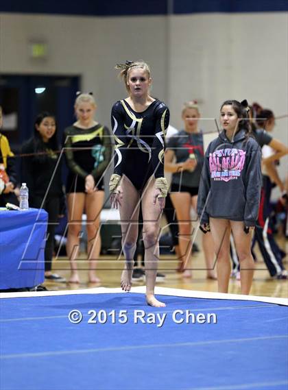 Thumbnail 2 in CHSAA 5A Gymnastics Championships (Day 1 Second Half) photogallery.