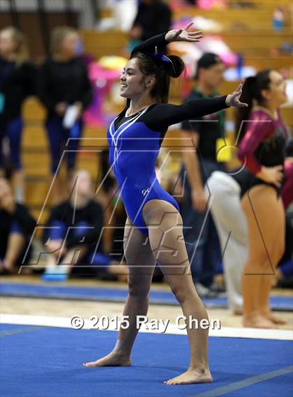 Thumbnail 3 in CHSAA 5A Gymnastics Championships (Day 1 Second Half) photogallery.