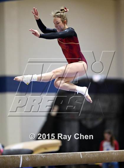 Thumbnail 2 in CHSAA 5A Gymnastics Championships (Day 1 Second Half) photogallery.