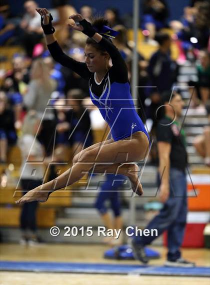 Thumbnail 1 in CHSAA 5A Gymnastics Championships (Day 1 Second Half) photogallery.