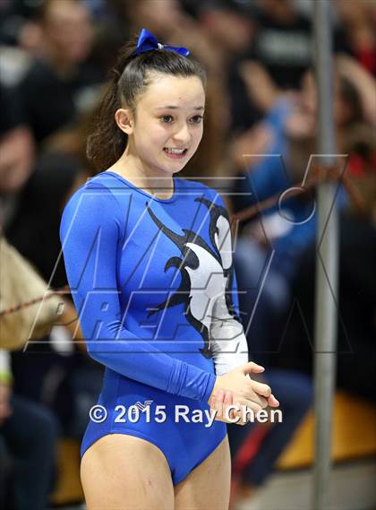 Thumbnail 1 in CHSAA 5A Gymnastics Championships (Day 1 Second Half) photogallery.