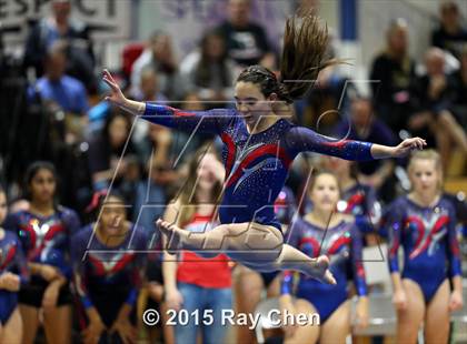 Thumbnail 3 in CHSAA 5A Gymnastics Championships (Day 1 Second Half) photogallery.