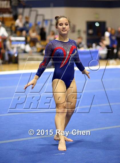 Thumbnail 3 in CHSAA 5A Gymnastics Championships (Day 1 Second Half) photogallery.