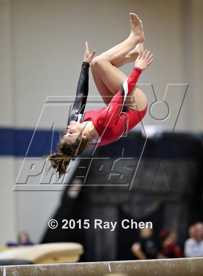 Thumbnail 2 in CHSAA 5A Gymnastics Championships (Day 1 Second Half) photogallery.