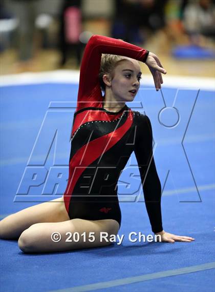 Thumbnail 2 in CHSAA 5A Gymnastics Championships (Day 1 Second Half) photogallery.
