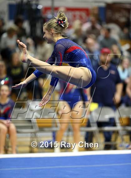 Thumbnail 2 in CHSAA 5A Gymnastics Championships (Day 1 Second Half) photogallery.