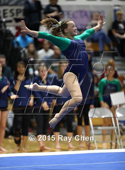 Thumbnail 1 in CHSAA 5A Gymnastics Championships (Day 1 Second Half) photogallery.