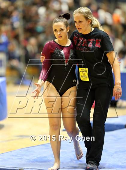 Thumbnail 2 in CHSAA 5A Gymnastics Championships (Day 1 Second Half) photogallery.