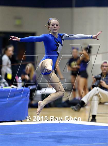 Thumbnail 2 in CHSAA 5A Gymnastics Championships (Day 1 Second Half) photogallery.