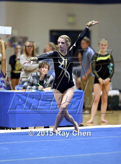Thumbnail 3 in CHSAA 5A Gymnastics Championships (Day 1 Second Half) photogallery.