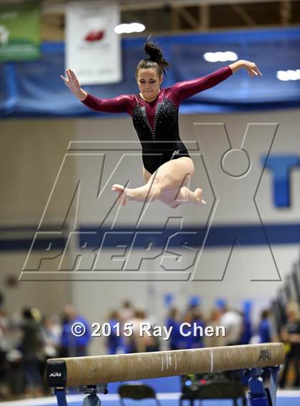 Thumbnail 2 in CHSAA 5A Gymnastics Championships (Day 1 Second Half) photogallery.