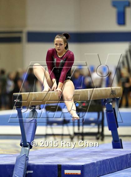 Thumbnail 1 in CHSAA 5A Gymnastics Championships (Day 1 Second Half) photogallery.