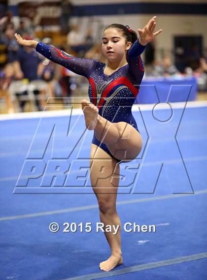 Thumbnail 3 in CHSAA 5A Gymnastics Championships (Day 1 Second Half) photogallery.