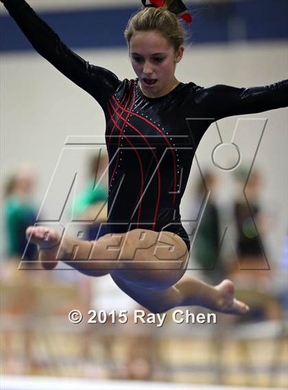 Thumbnail 2 in CHSAA 5A Gymnastics Championships (Day 1 Second Half) photogallery.