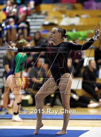 Thumbnail 2 in CHSAA 5A Gymnastics Championships (Day 1 Second Half) photogallery.