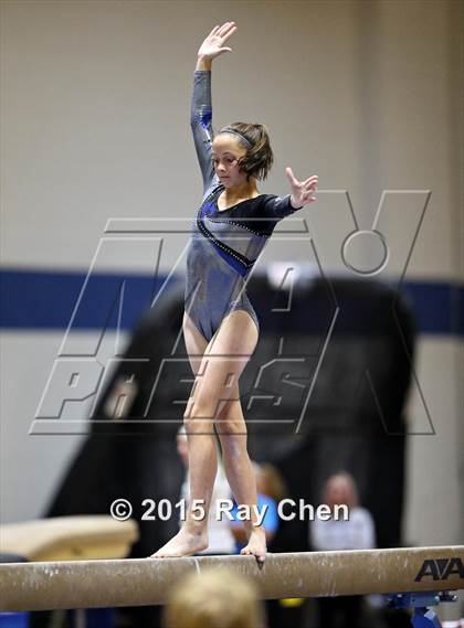 Thumbnail 3 in CHSAA 5A Gymnastics Championships (Day 1 Second Half) photogallery.
