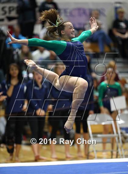 Thumbnail 2 in CHSAA 5A Gymnastics Championships (Day 1 Second Half) photogallery.