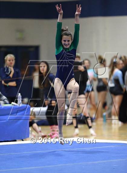 Thumbnail 2 in CHSAA 5A Gymnastics Championships (Day 1 Second Half) photogallery.