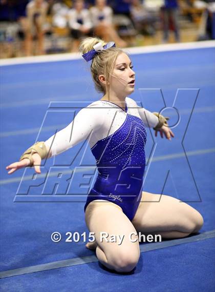 Thumbnail 2 in CHSAA 5A Gymnastics Championships (Day 1 Second Half) photogallery.