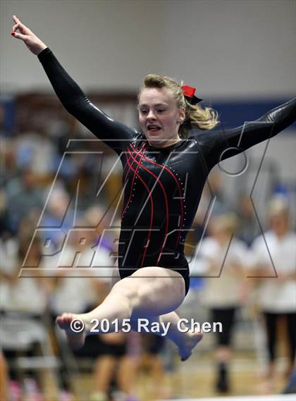 Thumbnail 2 in CHSAA 5A Gymnastics Championships (Day 1 Second Half) photogallery.