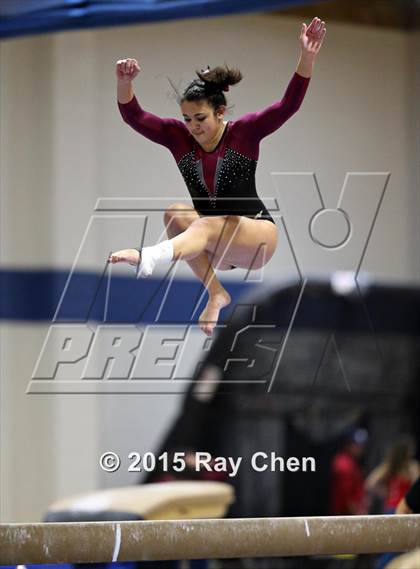 Thumbnail 1 in CHSAA 5A Gymnastics Championships (Day 1 Second Half) photogallery.