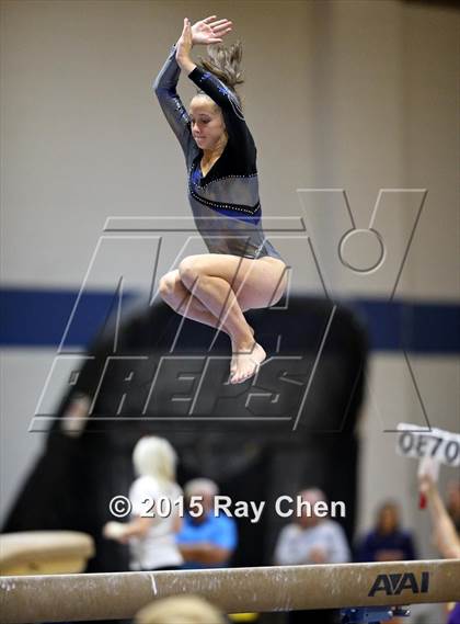 Thumbnail 2 in CHSAA 5A Gymnastics Championships (Day 1 Second Half) photogallery.