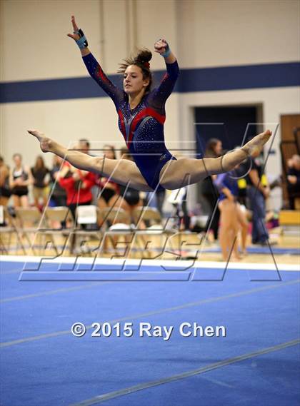 Thumbnail 1 in CHSAA 5A Gymnastics Championships (Day 1 Second Half) photogallery.