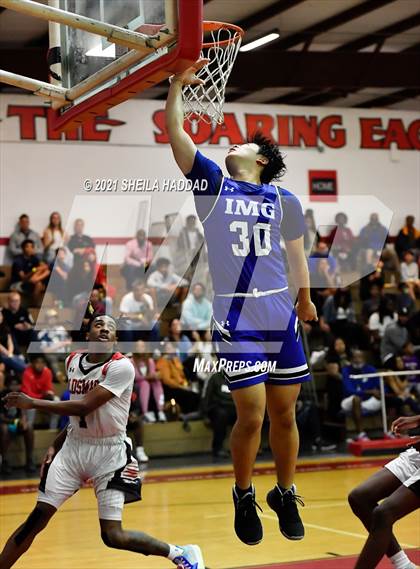 Thumbnail 2 in IMG Academy Blue @ Oldsmar Christian (Oldsmar Preseason Classic) photogallery.