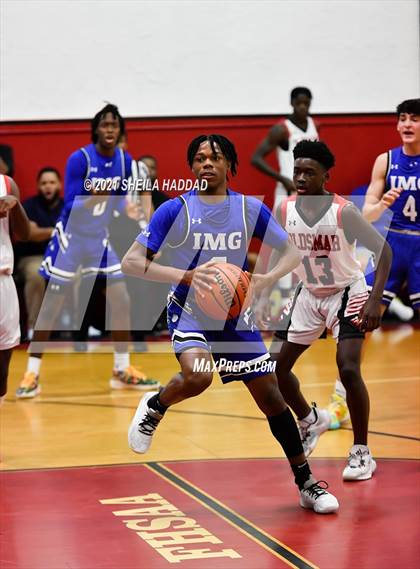 Thumbnail 2 in IMG Academy Blue @ Oldsmar Christian (Oldsmar Preseason Classic) photogallery.
