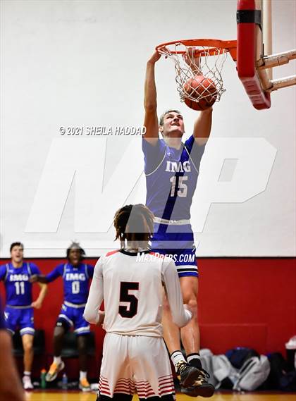 Thumbnail 2 in IMG Academy Blue @ Oldsmar Christian (Oldsmar Preseason Classic) photogallery.