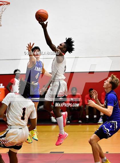 Thumbnail 2 in IMG Academy Blue @ Oldsmar Christian (Oldsmar Preseason Classic) photogallery.