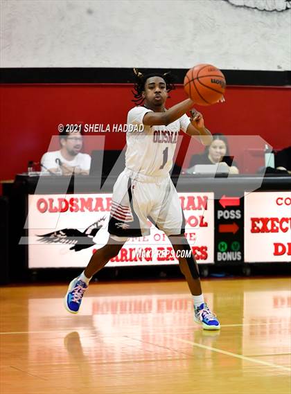 Thumbnail 3 in IMG Academy Blue @ Oldsmar Christian (Oldsmar Preseason Classic) photogallery.