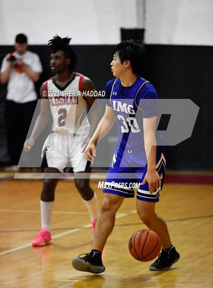 Thumbnail 1 in IMG Academy Blue @ Oldsmar Christian (Oldsmar Preseason Classic) photogallery.